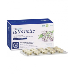 vitacalm tutta notte mel 60 compresse bugiardino cod: 944769049 