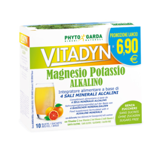 vitadyn mg+k alkalino 10 bustine bugiardino cod: 971128982 