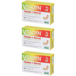 Trova Offerte di vitadyn® vitamine e minerali 30 cpr a rilascio differenziato 3x45 g c e compra online