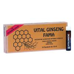 vitalginseng 10 flaconi 10ml bugiardino cod: 909359200 