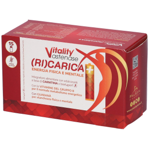 Vitality astenase ricarica+ flaconcini 150 ml soluzione orale