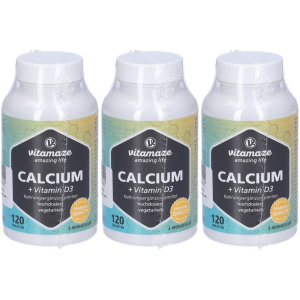 Trova Offerte di vitamaze calcio + vitamina d3 compresse 3x120 g e compra online