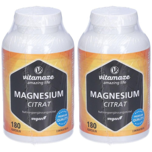 Trova Offerte di vitamaze citrato di magnesio capsule 2x156,6 g e compra online