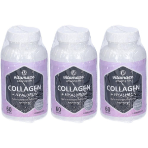 Trova Offerte di vitamaze collagen + hyaluron capsule 3x52 g e compra online