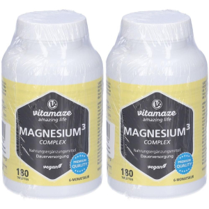 Trova Offerte di vitamaze magnesium3 complex 2x198 g compresse e compra online