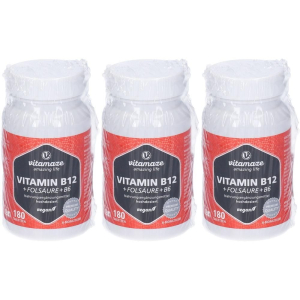 Trova Offerte di vitamaze vitamin b12 + acido folico b6 3x45 g compresse e compra online