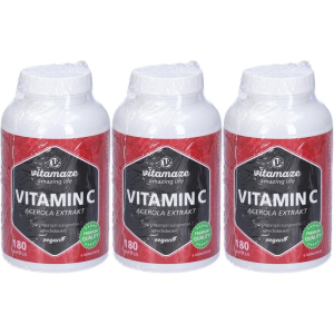 Trova Offerte di vitamaze vitamina c estratto di acerola capsule 3x144 g e compra online