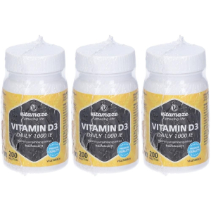 Trova Offerte di vitamaze vitamina d3 1000 ie 3x50 g compresse e compra online