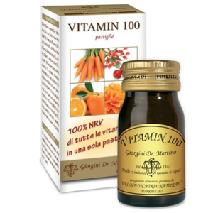 vitamin 100 60 pastiglie bugiardino cod: 926834007 