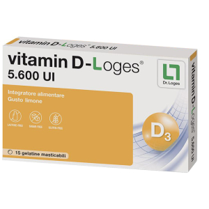 vitamin d-loges 15gel-tabs bugiardino cod: 942304181 