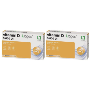 Trova Offerte di vitamin d-loges 30gel-tabs set da 2 2x30 pz caramelle e compra online