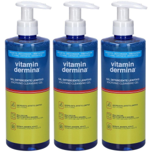 Trova Offerte di vitamin dermina gel detergente lenitivo 3x500 ml e compra online