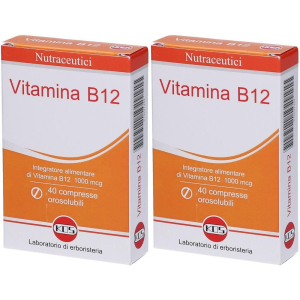 Trova Offerte di vitamina b12 1000 mcg 40 compresse 2x16 g e compra online
