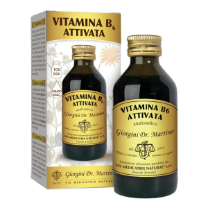 vitamina b6 attivata liquido 100ml bugiardino cod: 981992199 