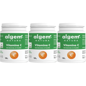 Trova Offerte di Vitamina C 1000 mg 120 g 3x120 g Polvere per Soluzione Orale e compra online