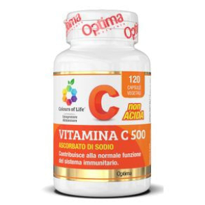vitamina c 500 120 capsule colours bugiardino cod: 980642882 