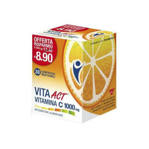 vitamina c act 1000 20 compresse bugiardino cod: 981973023 