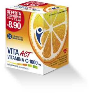 vita act vitamina c 1000 mg 30 compresse bugiardino cod: 971118690 