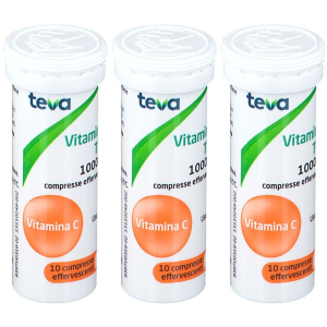 Trova Offerte di vitamina c teva compresse effervescenti set da 3 3x10 pz eff e compra online