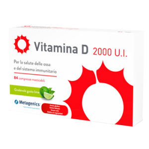 vitamina d 2000 u.i. 84 compresse bugiardino cod: 926231402 