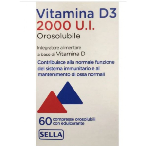 vitamina d3 2000ui orosol60 compresse bugiardino cod: 982460634 