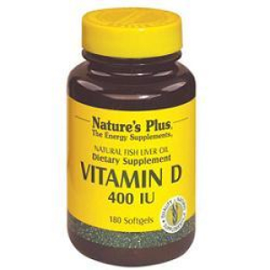 vitamina d3 400 ui 180 capsule nature s plus bugiardino cod: 900975172 