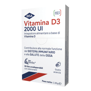 vitamina d3 ibsa 2000ui 30film bugiardino cod: 985826243 