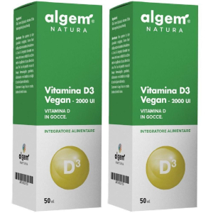 Trova Offerte di vitamina d3 vegan 2000 ui 50 ml 2x50 ml gocce orali e compra online