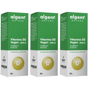 Trova Offerte di vitamina d3 vegan 2000 ui 50 ml 3x50 ml gocce orali e compra online