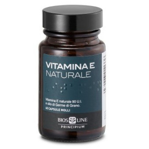 vitamina e naturale 60 capsule princip bugiardino cod: 935700183 