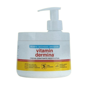 Vitamindermina crema idratante restitutiva con dispenser 400ml
