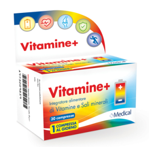 vitamine+ 30 compresse bugiardino cod: 973209859 