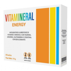 vitamineral energy 20 bustine bugiardino cod: 982845265 