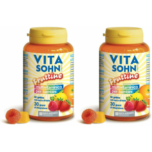 Trova Offerte di vitasohn® junior fruttine set da 2 2x60 pz caramelle e compra online