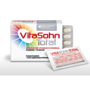 vitasohn total integratore vitaminico 20 bugiardino cod: 907174712 