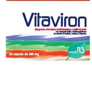 vitaviron 30 capsule bugiardino cod: 912160633 