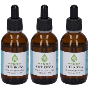 Trova Offerte di vite rossa tintura madre soluzione idroalcolica 3x50 ml e compra online