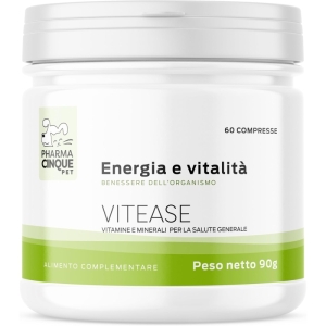 Trova Offerte di Vitease compresse appetibili integrazione vitaminica e minerale per cani e gatti 60 compresse e compra online