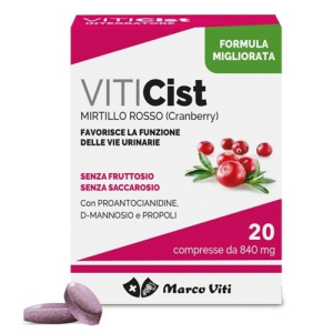 viticist mirtillo 20 compresse rivestite bugiardino cod: 945030714 