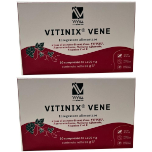 Trova Offerte di vitinix vene 30 compresse 2x33 g e compra online