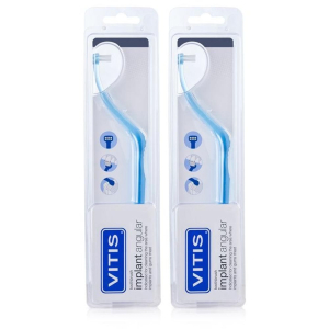 Trova Offerte di vitis® implant angular spazzolino 2x1 pz da denti e compra online
