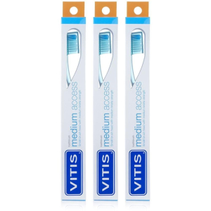 Trova Offerte di vitis® medium access blister spazzolino + dentifricio da 15 ml 3x1 st e compra online