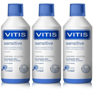 Trova Offerte di vitis® sensitive collutorio 3x500 ml collutorio e compra online