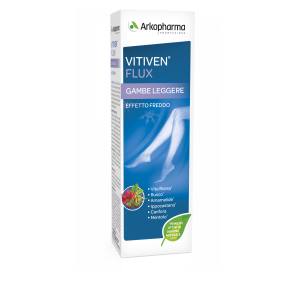 Vitiven flux gel gambe leggere tonificante e rinfrescante effetto freddo 150ml