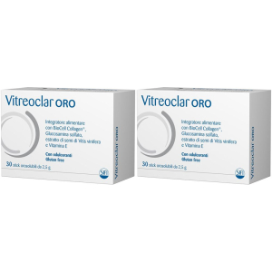 Trova Offerte di vitreoclar oro set da 2 2x30 pz bustina e compra online
