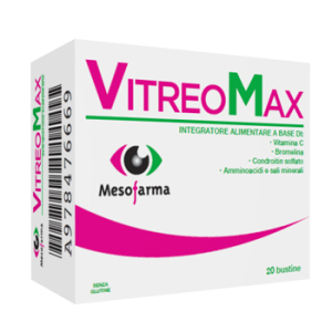 vitreomax 20 bustine mesofarma bugiardino cod: 978476669 