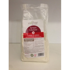 vivifree farina quinoa s/g400g bugiardino cod: 973198601 