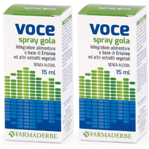 Trova Offerte di voce spray gola 15 ml 2x15 ml orale e compra online