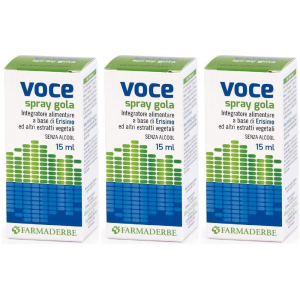 Trova Offerte di voce spray gola 15 ml 3x15 ml orale e compra online