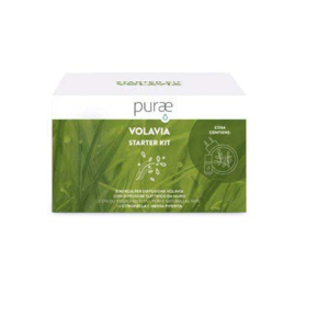 Volavia starter kit – diffusore elettrico da muro e sinergia 10ml, purae, oli essenziali naturali, repellente insetti
